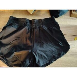 Active Sport Black Athletic Shorts Women's Size M Running Gym Workout